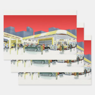 automatische mechanica Complete autoservice Garag Inpakpapier Vel