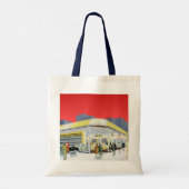 automatische mechanica Complete autoservice Garag Tote Bag (Achterkant)