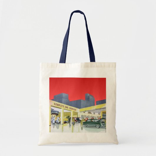  automatische mechanica Complete autoservice Garag Tote Bag (Voorkant)