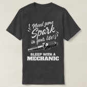 Automatische mechanische en elektronische vrachtwa t-shirt (Design voorkant)