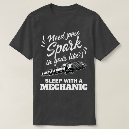 Automatische mechanische en elektronische vrachtwa t-shirt (Design voorkant)