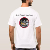 Automatische mechanische Logo Shirten T-shirt (Achterkant)