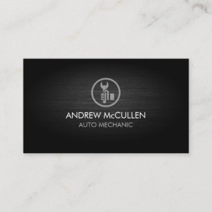 Automatische mechanische reparatie van de auto visitekaartje