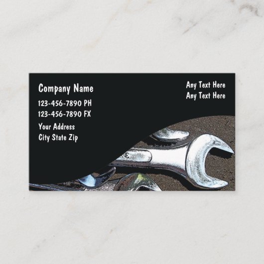 Automatische mechanische Visitekaartjes (Voorkant)