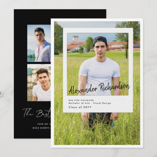 Automatische momentopname | 5 Fotogradatiepartij Kaart (Voorkant / Achterkant)