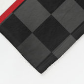 Automatische raceontwerpventilator fleece deken (Hoek)