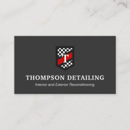 Automatische reparatie en gedetailleerde controle  visitekaartje