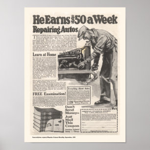 automatische reparatie en Poster