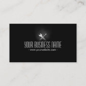 Automatische reparatie gewoon donker visitekaartje (Voorkant)