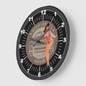  automatische reparatie Pin-up Grote Klok (Hoek)