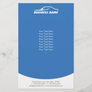 Automatische reparatie van auto's Automatische spe Flyer