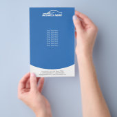 Automatische reparatie van auto's Automatische spe Flyer (Hand)