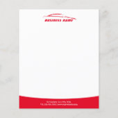 Automatische reparatie van auto's met automatische flyer (Achterkant)