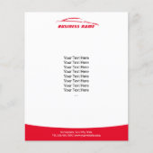 Automatische reparatie van auto's met automatische flyer (Voorkant)