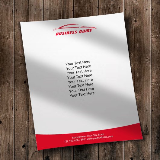 Automatische reparatie van auto's met automatische flyer