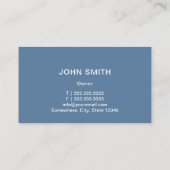 Automatische reparatie van auto's met beroepskarak visitekaartje (Achterkant)