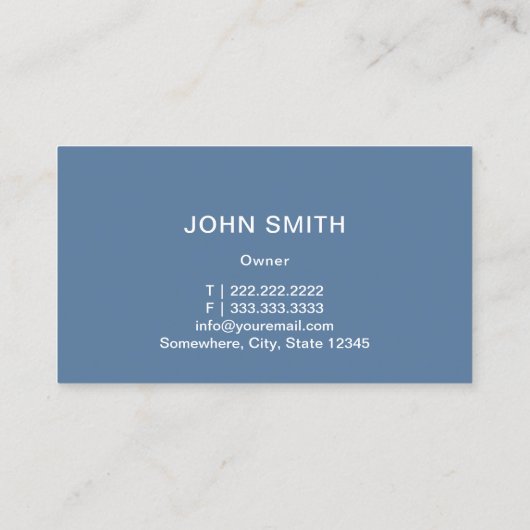 Automatische reparatie van auto's met beroepskarak visitekaartje (Achterkant)