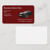 Automatische reparatie van auto's visitekaartje (Voorkant / Achterkant)