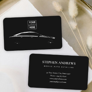 Automatische reparatie van bedrijfs Logo met autom Visitekaartje