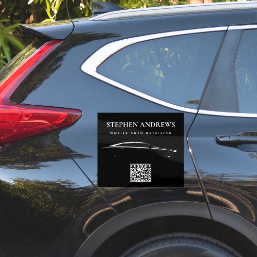 Automatische reparatie van Logo QR-code voor autom Sticker (Auto Zijkant)