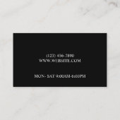 Automatische reparatie van tapeservice visitekaartje (Achterkant)