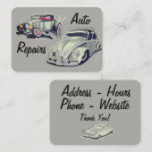 Automatische reparaties visitekaartje (Voorkant / Achterkant)