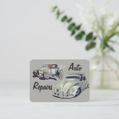 Automatische reparaties visitekaartje (Staand voorkant)