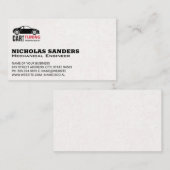 Automatische service | Auto-Logo | monteur Visitekaartje (Voorkant / Achterkant)