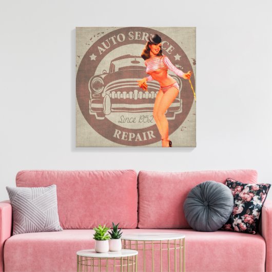  automatische service canvas afdruk (Insitu (Woonkamer))