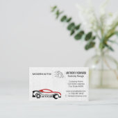 Automatische services | autodealerschap | Auto-ond Visitekaartje (Staand voorkant)