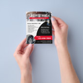 Automatische specificatie van het wasprogramma voo flyer (Hand)