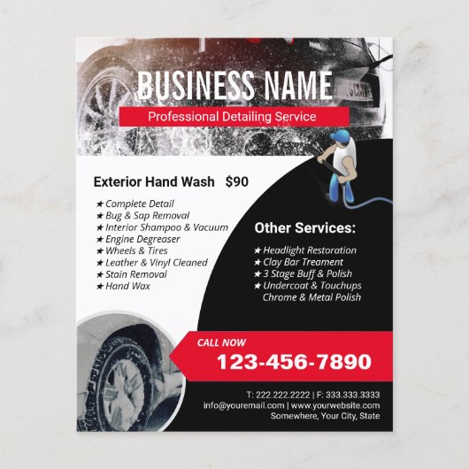 Automatische specificatie van het wasprogramma voo flyer (Voorkant)