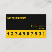 Automatische specificatie van het wasprogramma voo klantenkaartje (Voorkant)