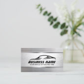 Automatische specificatie van moderne metalen auto visitekaartje (Staand voorkant)