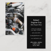 Automatische technicus 2 voor reparatie van auto-o visitekaartje (Voorkant / Achterkant)