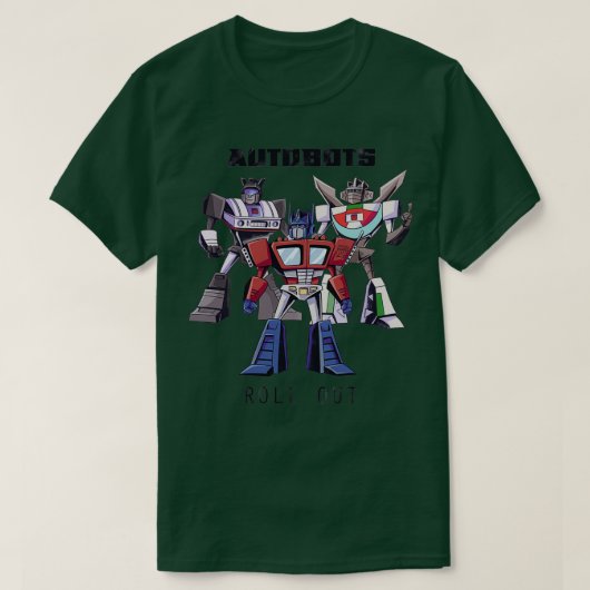 Automatische uitrol t-shirt (Design voorkant)