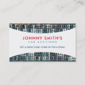 Automatische veilinglogans visitekaartje (Voorkant)