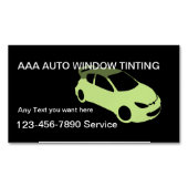 Automatische vensterkoppeling visitekaartje magneet (Voorkant)