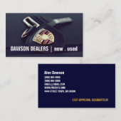Automatische verkoop, dealers, Visitekaartje auto' (Voorkant / Achterkant)