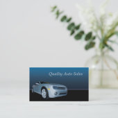 Automatische verkoop en service visitekaartje (Staand voorkant)