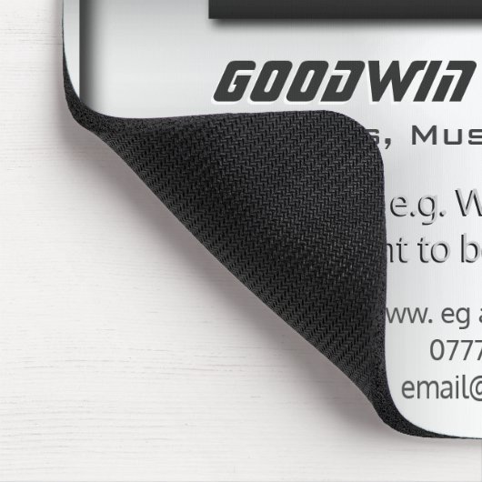 Automatische verkoop - faux metal, zilveren automa muismat (Hoek)