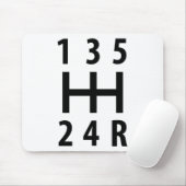 automatische versnellingsverplaatsing 5 muismat (Met muis)