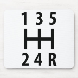 automatische versnellingsverplaatsing 5 muismat