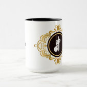 Automatische Victoriaans koffie-Mok Mok (Midden)