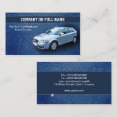 automatische wasautomaten visitekaartjes (Voorkant / Achterkant)