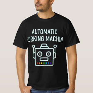 Automatische werkmachine t-shirt