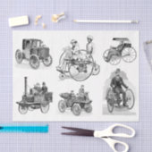  automatische wieluitvindingen ontkoppelen Collage Tissuepapier (Craft)