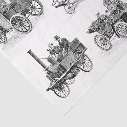 automatische wieluitvindingen ontkoppelen Collage Tissuepapier (Detail)