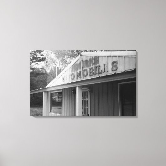  automatische winkel (Canvas) Canvas Afdruk (Voorkant)