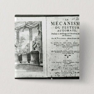 Automatisering, afbeelding van de voorkant vierkante button 5,1 cm